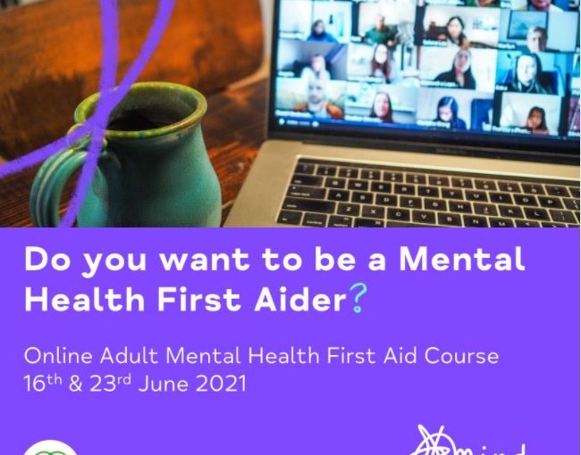 Do you want to be a Mental Health First Aider?